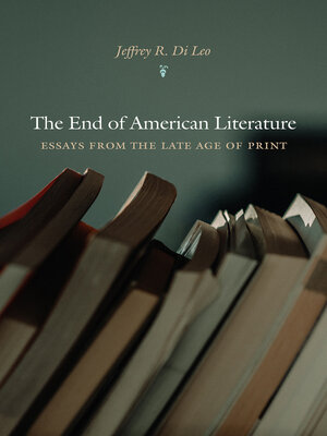 cover image of The End of American Literature